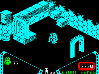Alien 8 screenshot 3 for ZX Spectrum
